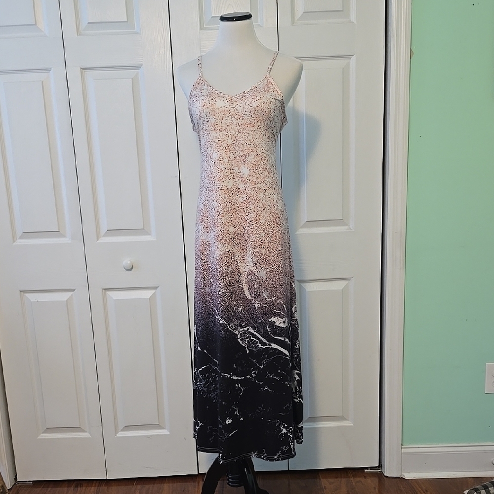 Elegant Ombre Maxi Dress
